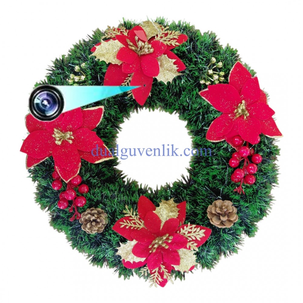 Kapı Süsü Görünümlü Wifi Özellikli Kamera