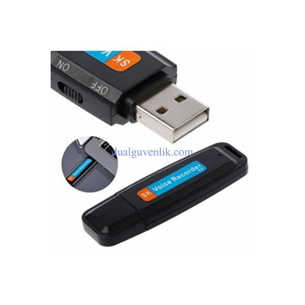USB Dahili Hafızalı Ses Kayıt Cihazı
